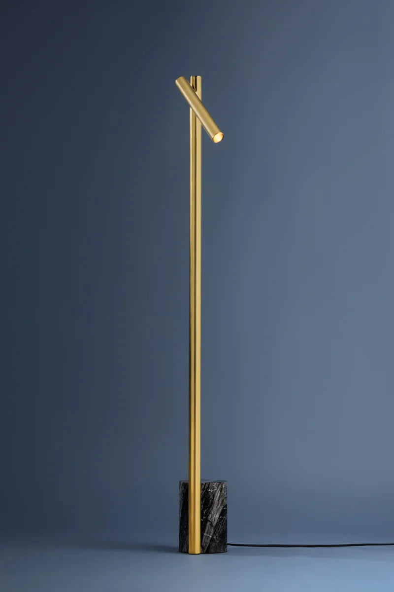 Circleville Floor Lamp Brass