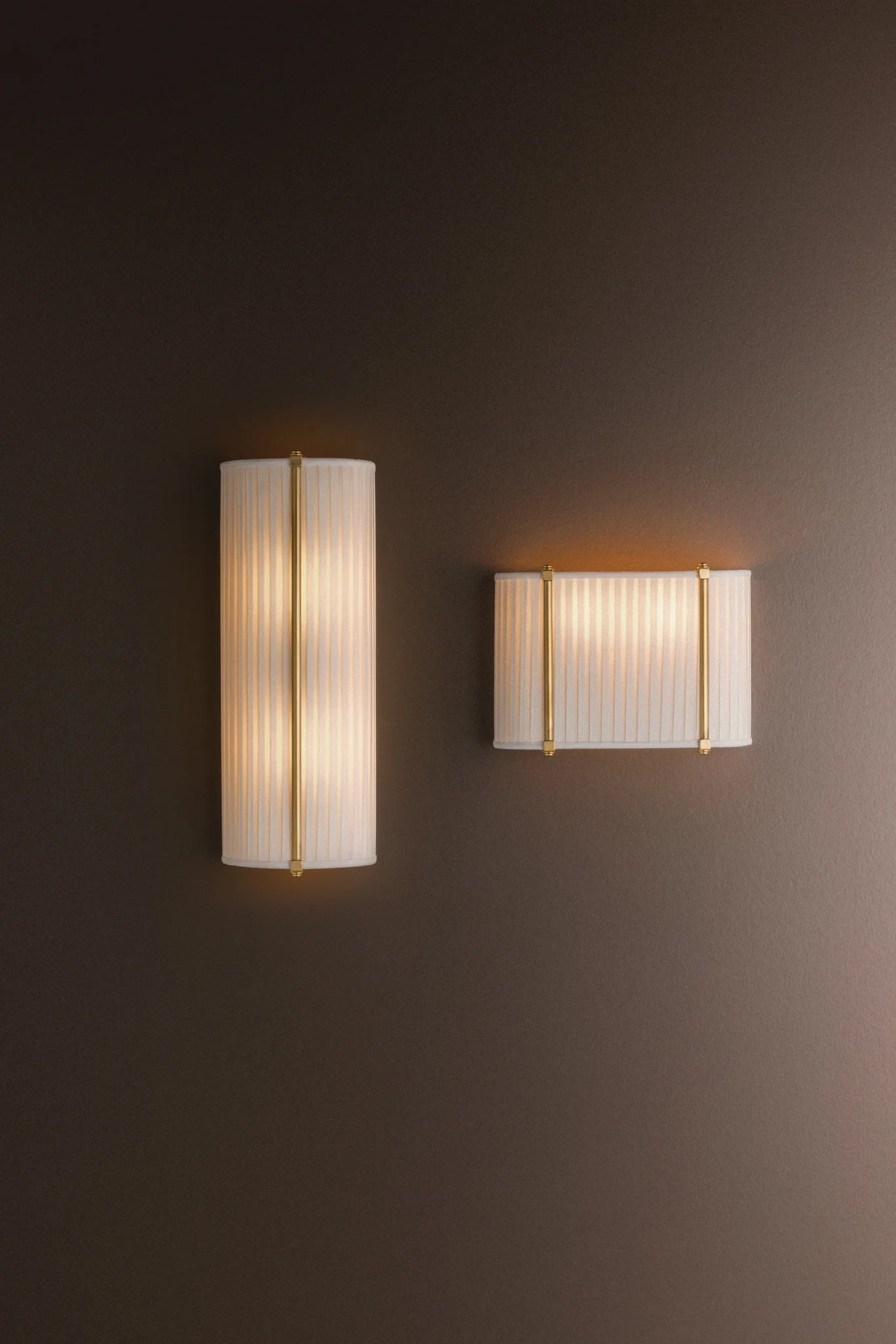 Cornell II Wall Sconce Brass