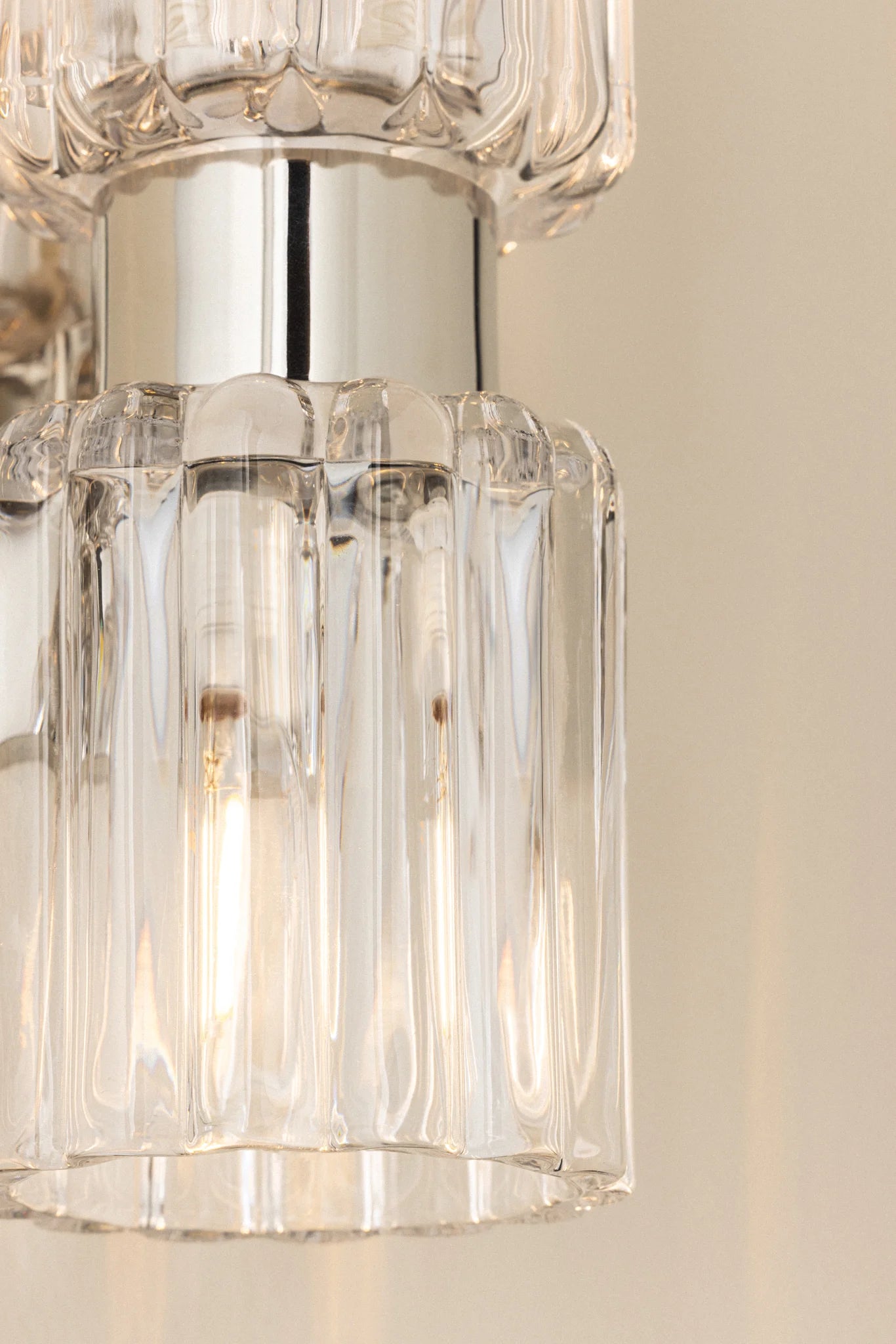 Danae 2 Light Sconce Nickel