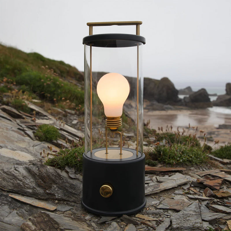 The Muse Portable Lamp in Hackles Black