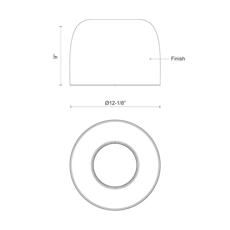 Cayne Flush Mount