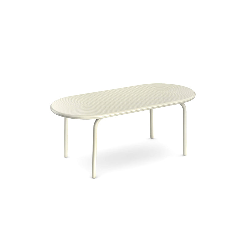 Groove Large Outdoor Table Putty