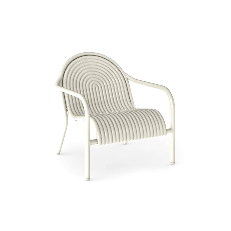Groove Outdoor Lounge Chair Putty