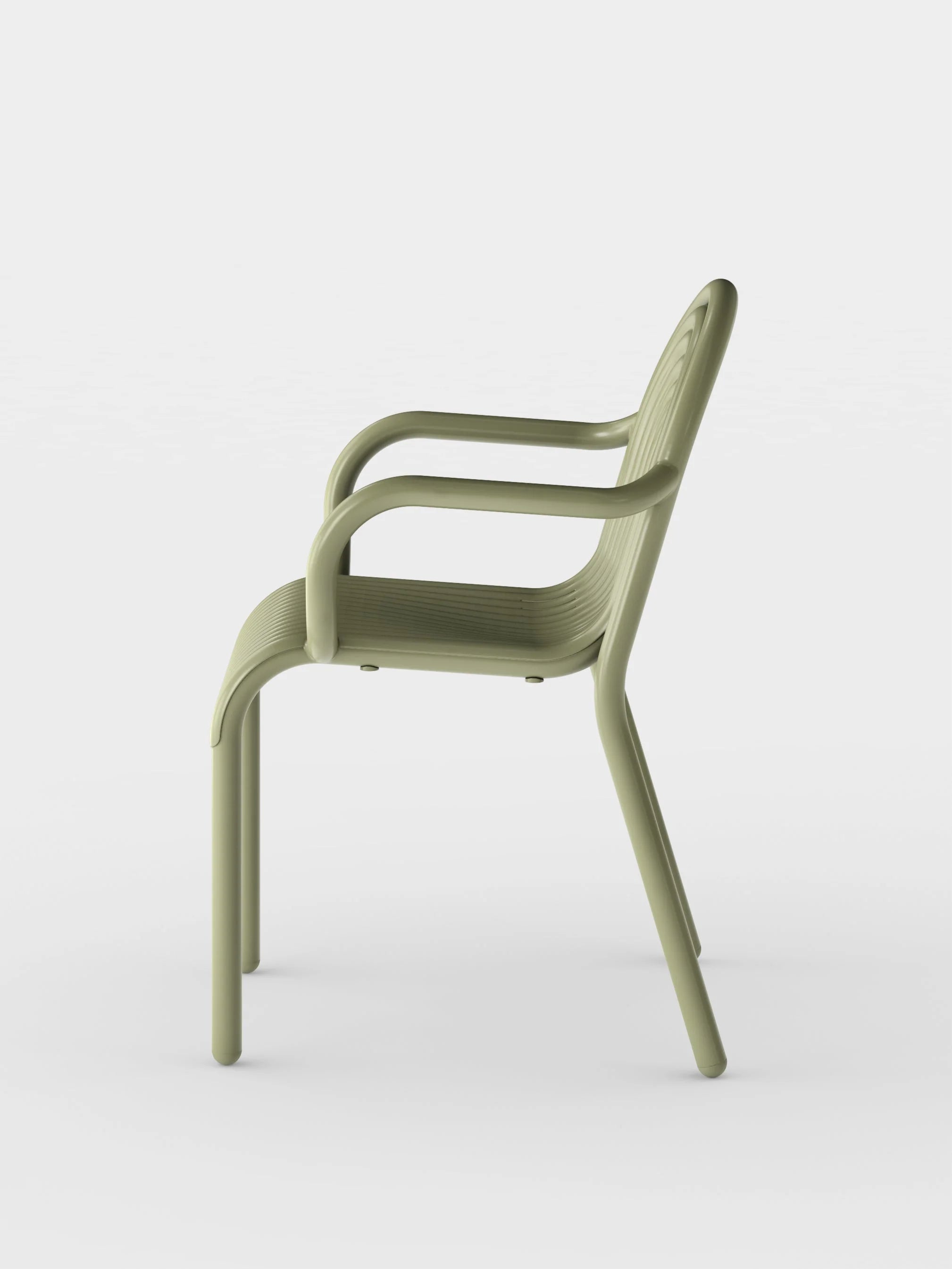 Groove Outdoor Arm Chair Moss