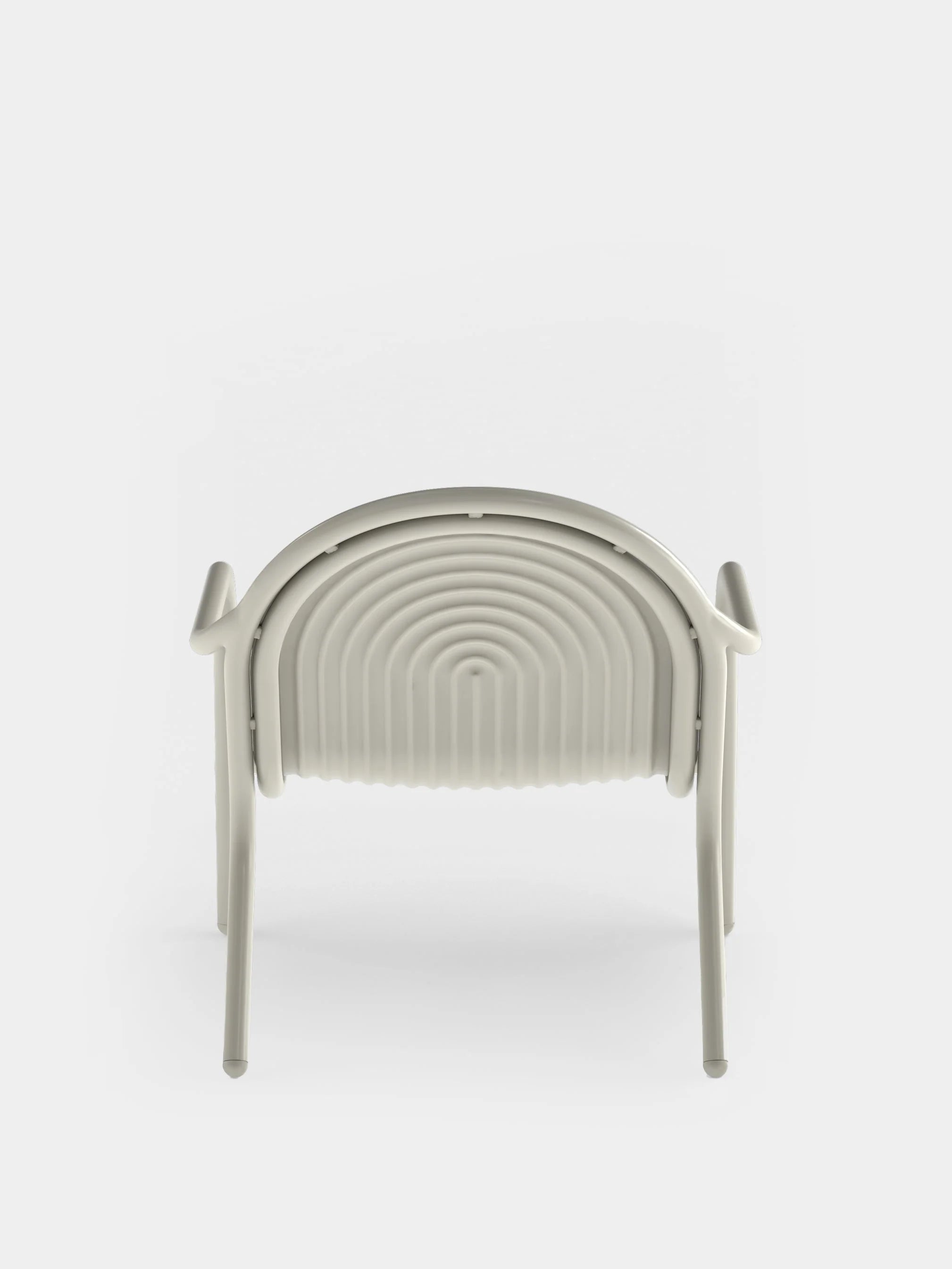 Groove Outdoor Lounge Chair Putty