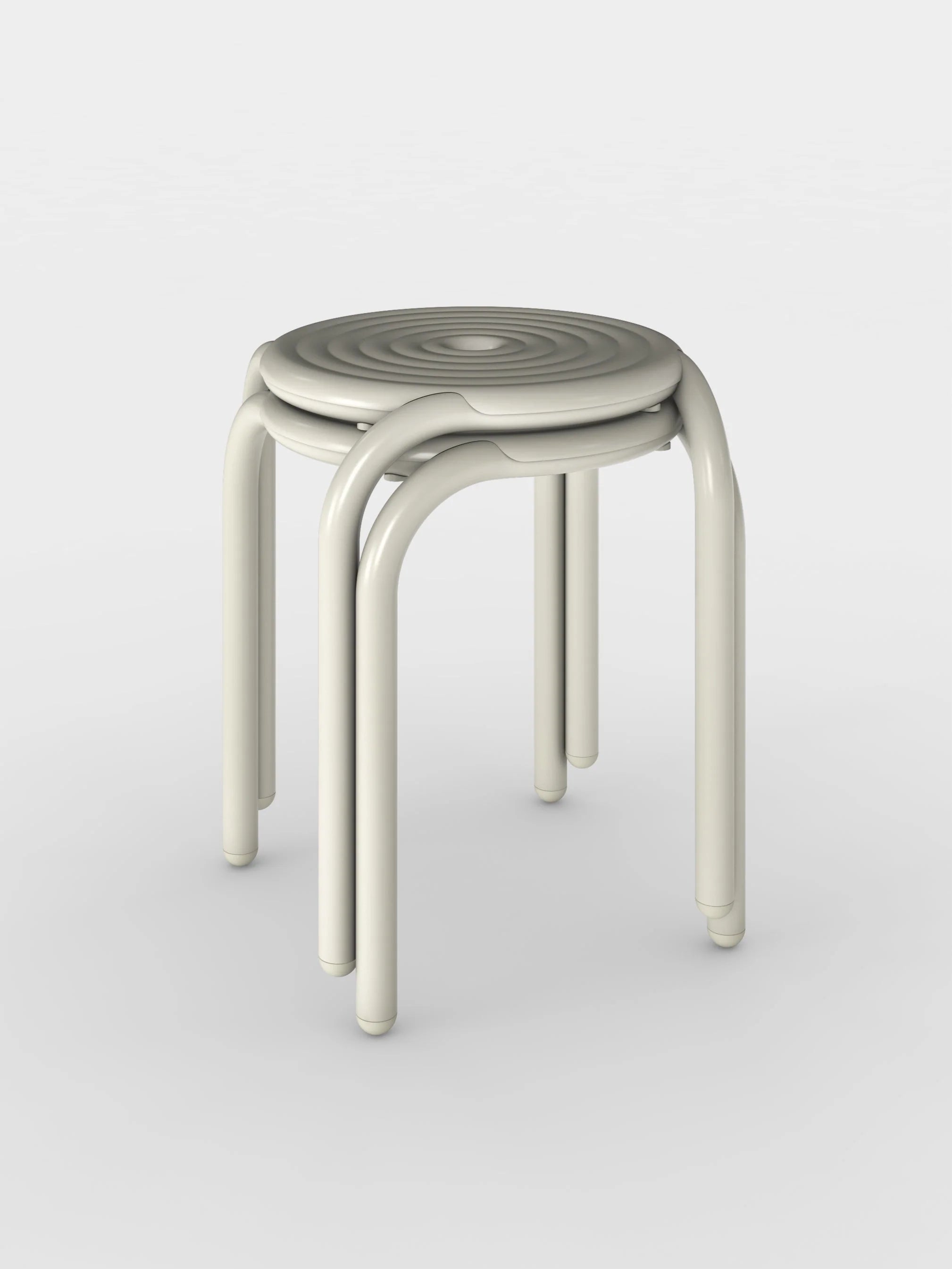 Groove Outdoor Stool Putty