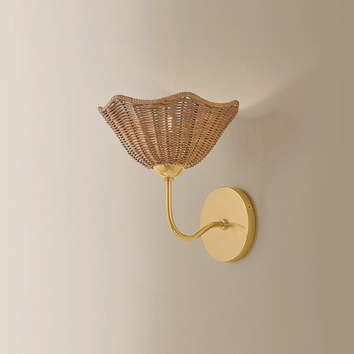 Kehlani Wall Sconce Brass