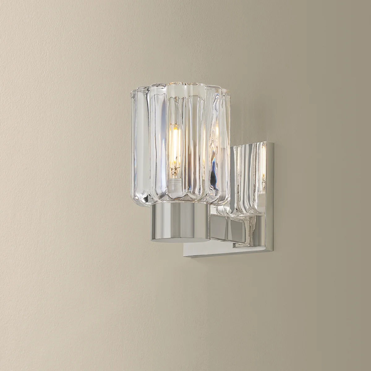 Danae 1 Light Sconce Nickel