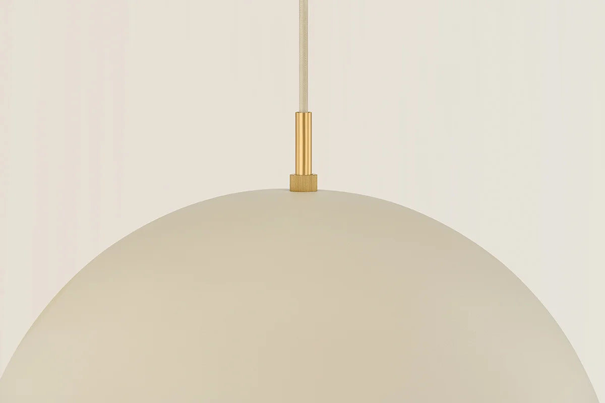 Jolene Pendant White
