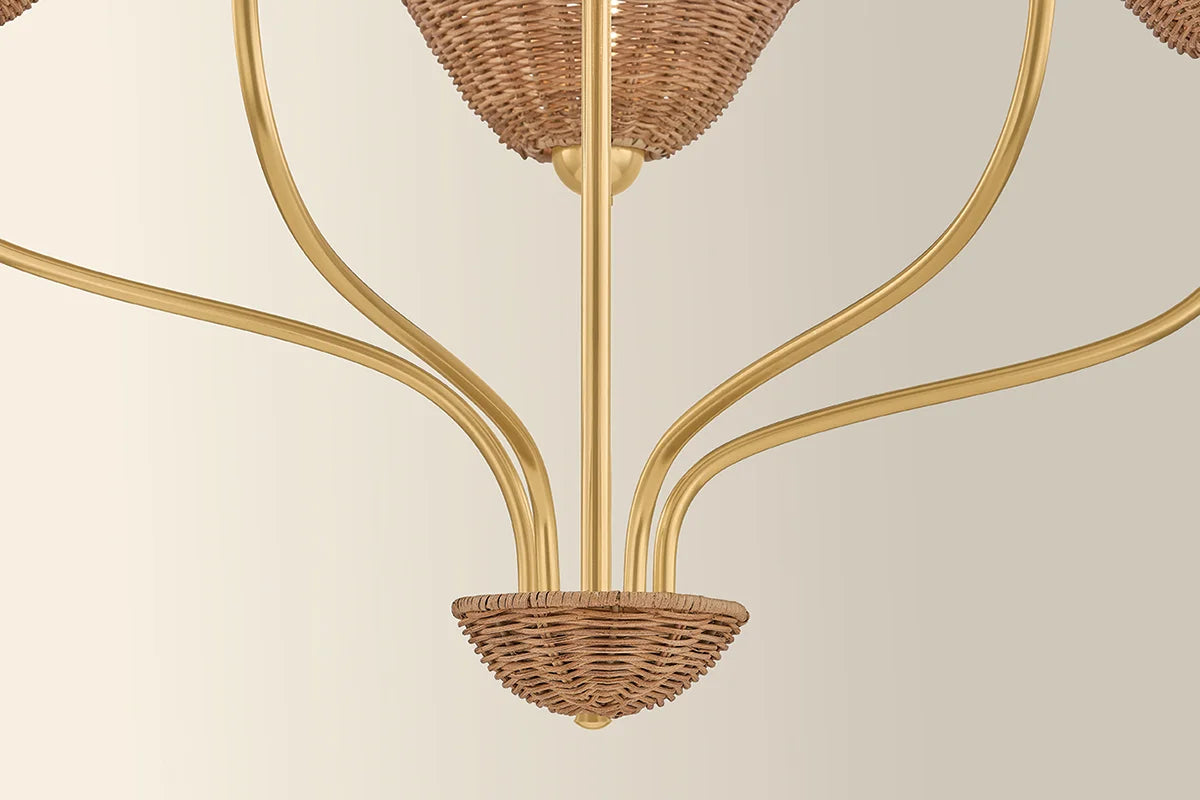 Kehlani Pendant Brass Large