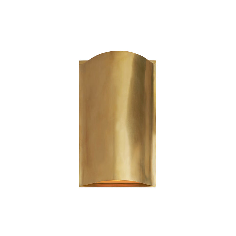 Avant Small Curve Sconce Brass