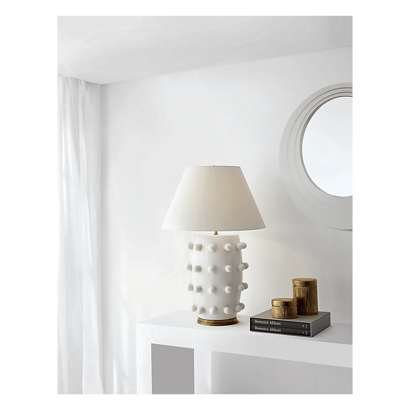 Linden Table Lamp White