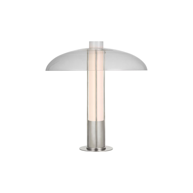 Troye Medium Lamp Nickel/Glass
