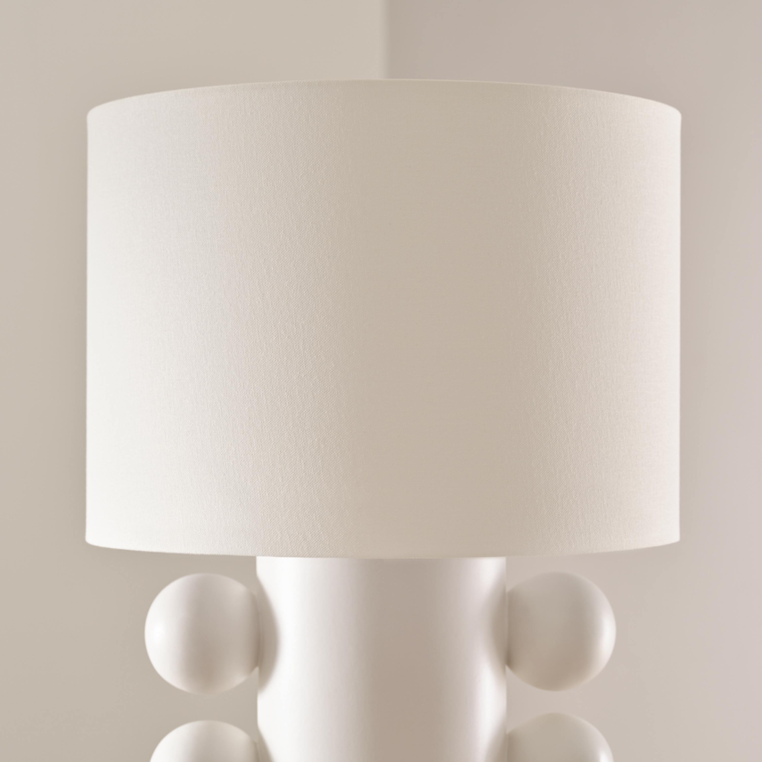 Tiglia Low Lamp White