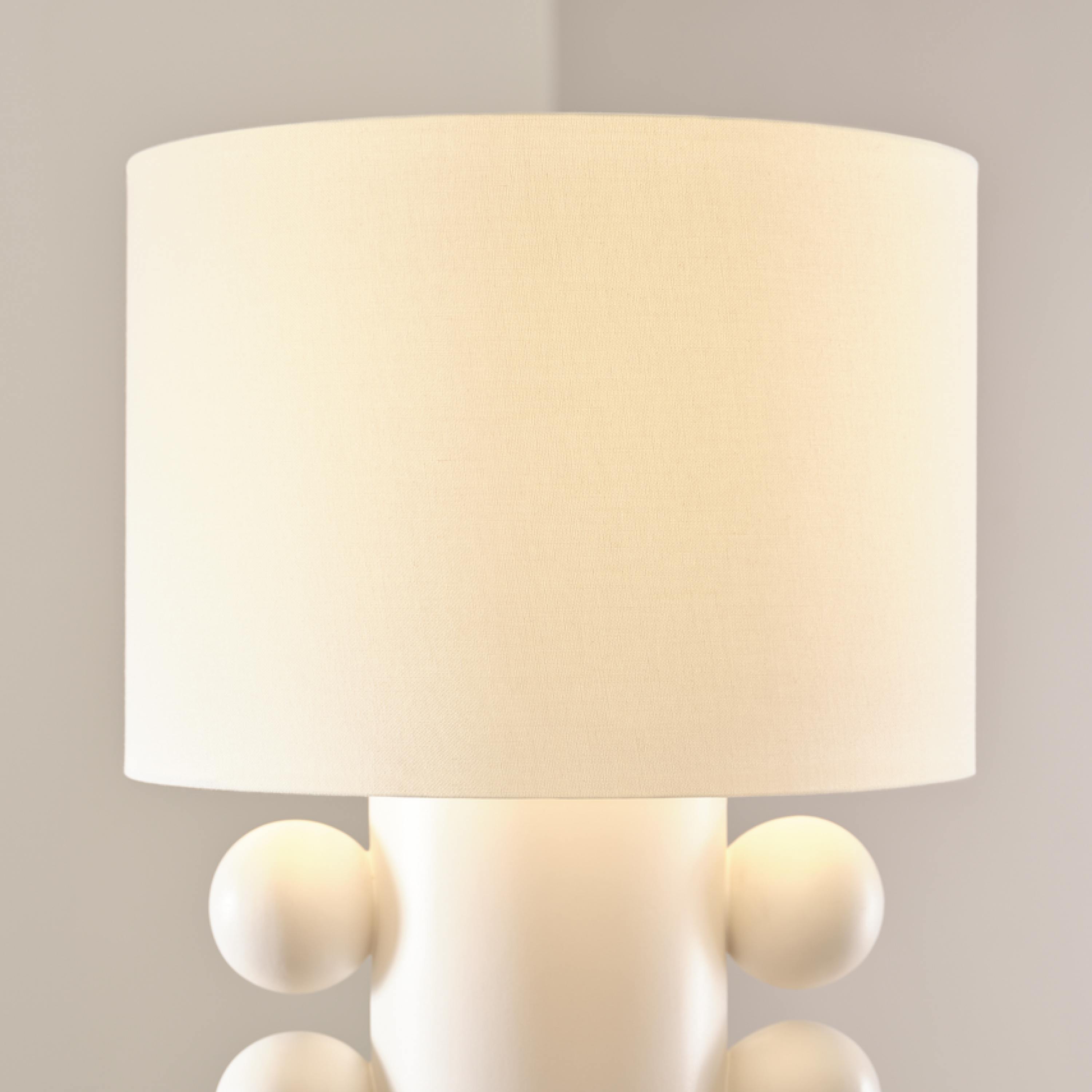 Tiglia Low Lamp White