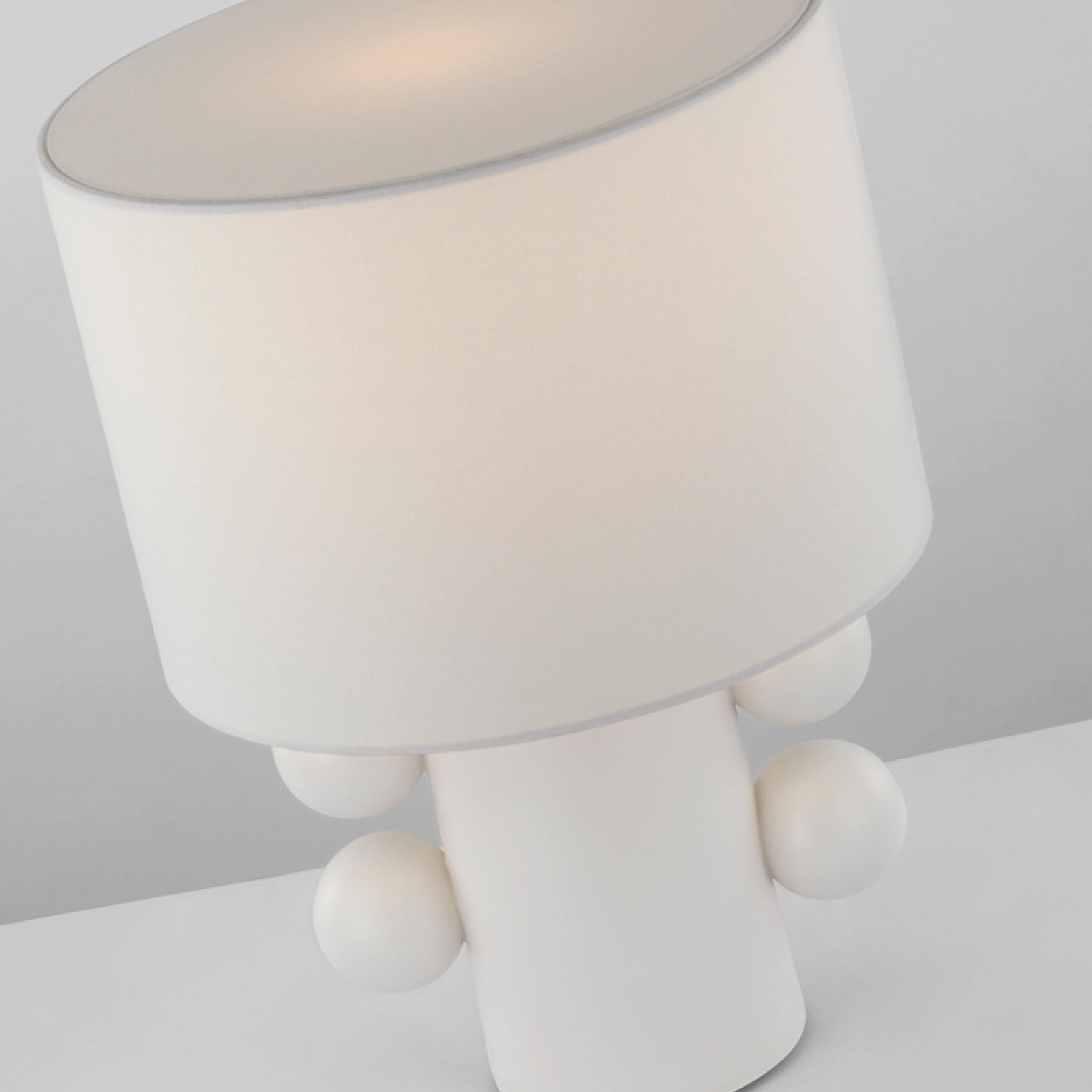 Tiglia Low Lamp White