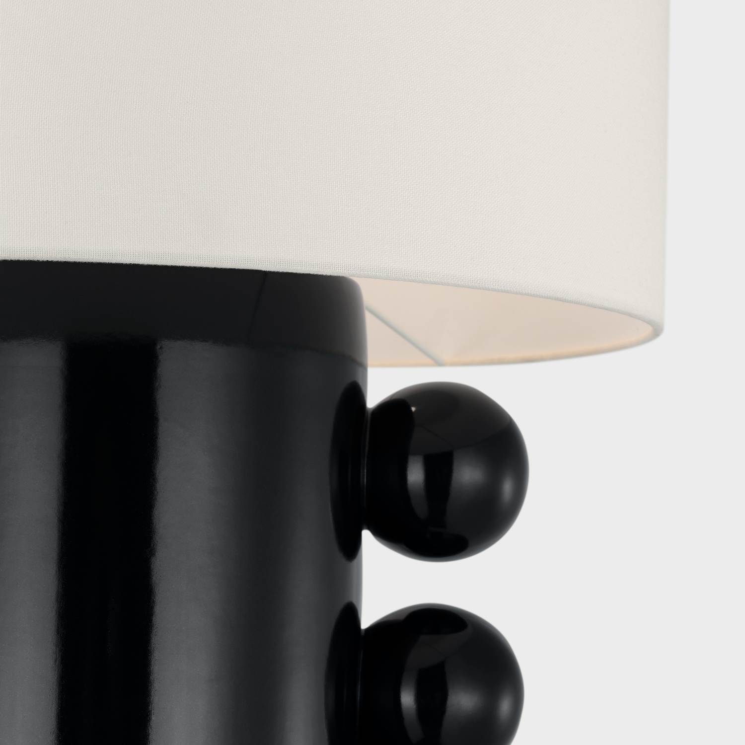 Tiglia Low Lamp Black