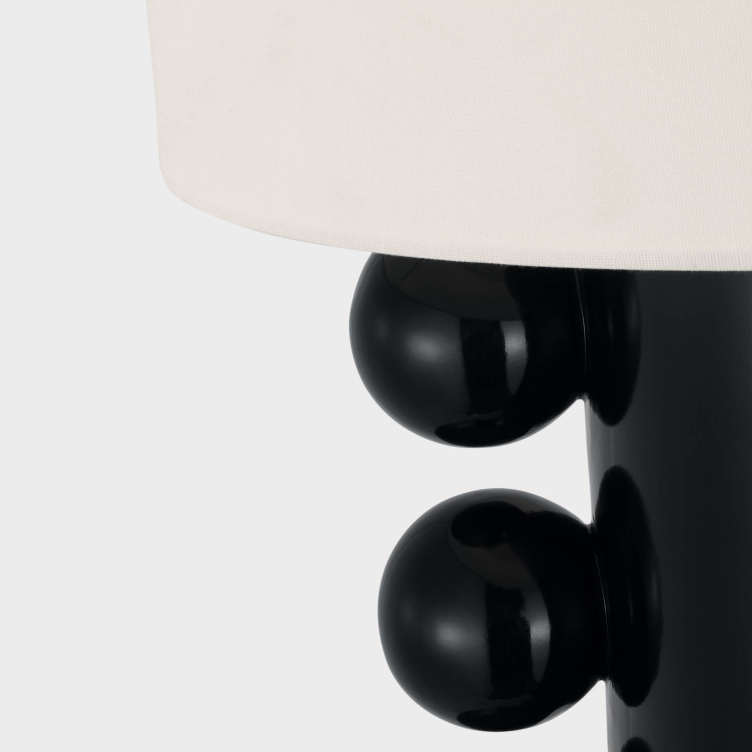Tiglia Low Lamp Black