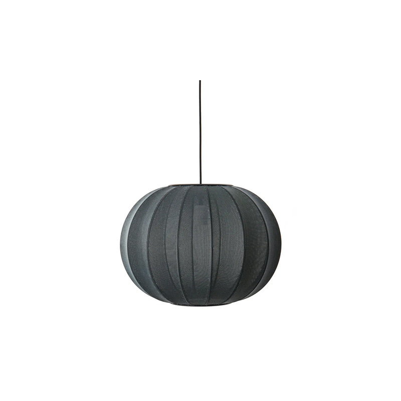 Knit Wit 45 Round Pendant Black