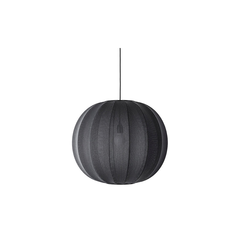 Knit Wit 60 Round Pendant Black