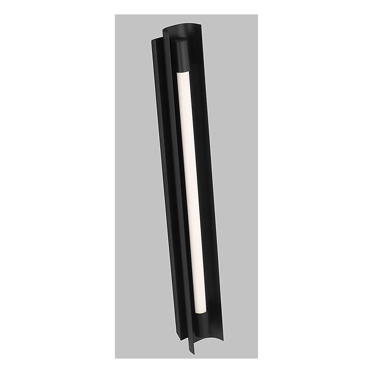 Carson Large Bath Sconce Black