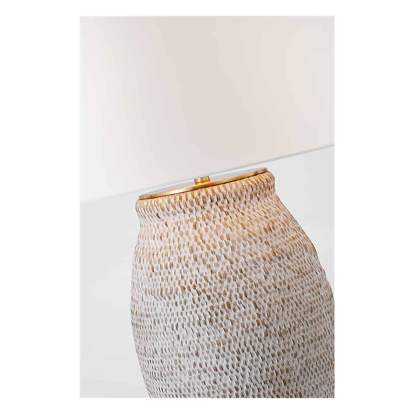 Avedon Large Lamp White