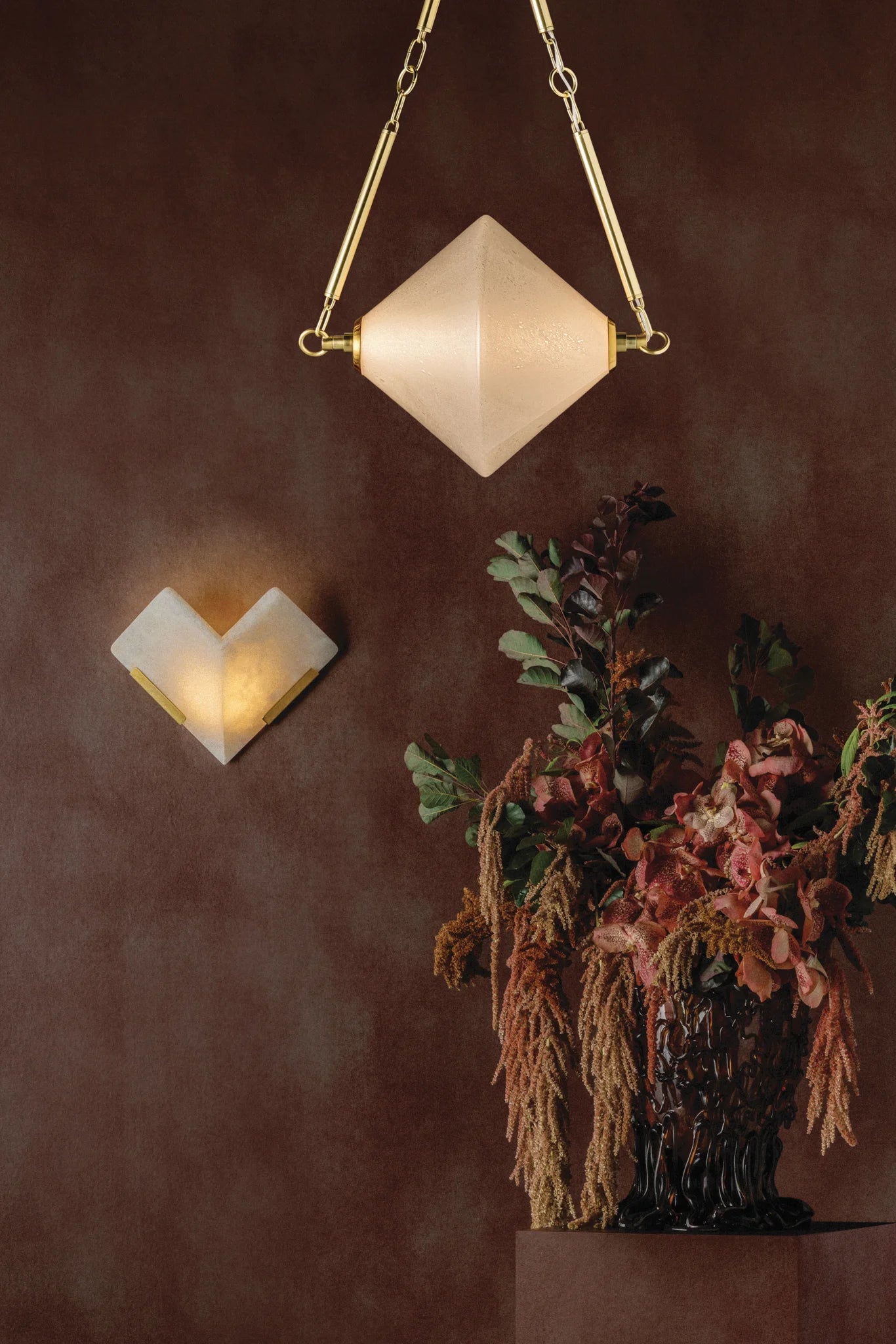 Solara Pendant Brass Small
