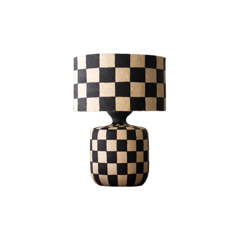 Black and White Table Lamp