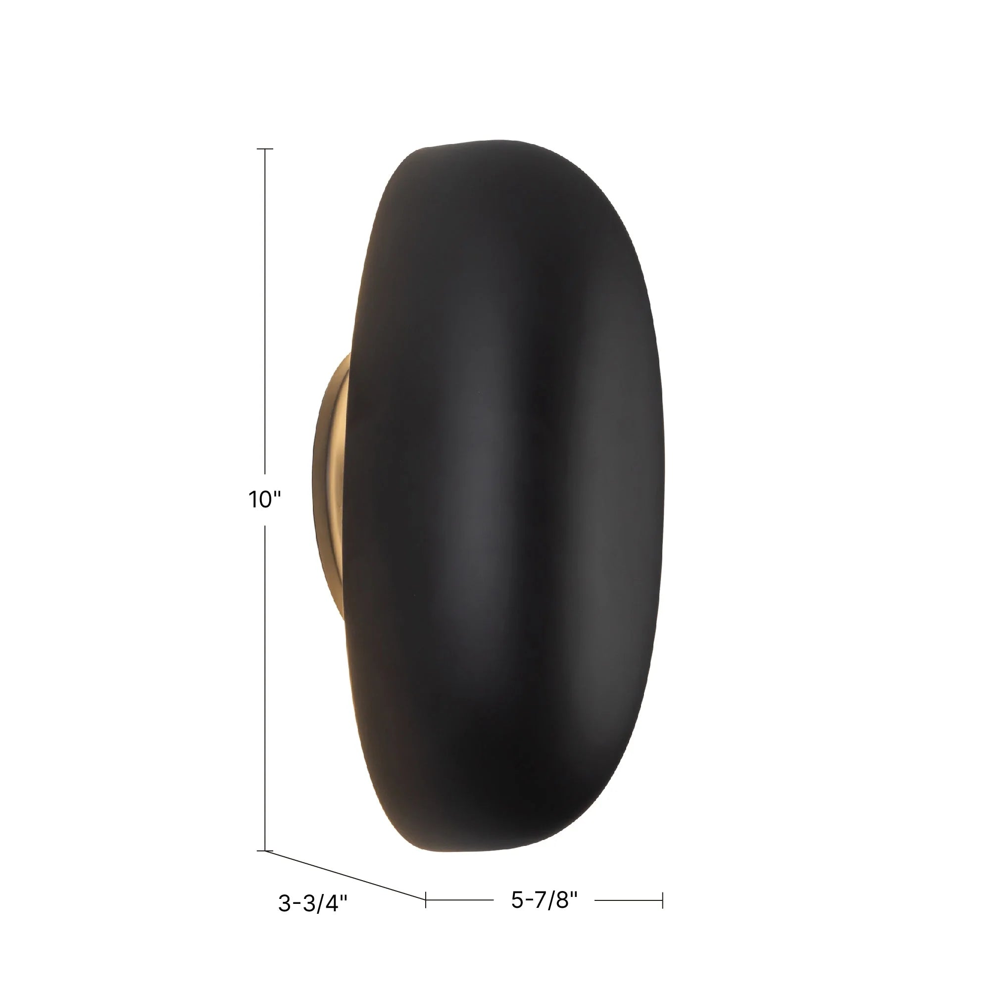 Perle Wall Sconce Black