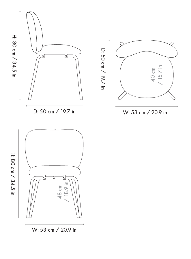 Rico Chair Louisiana Sand/Black