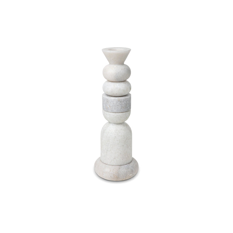 Stone Stacking Candleholder