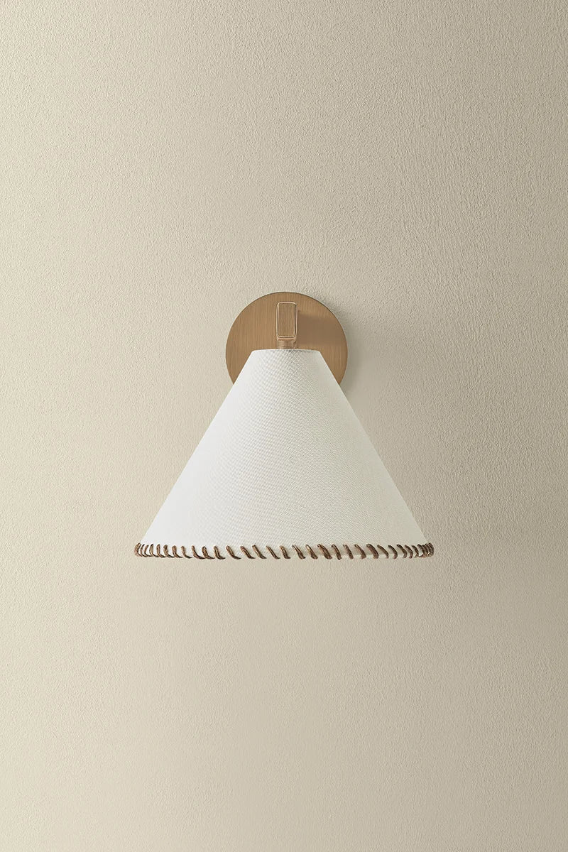 Stoney Sconce Brass