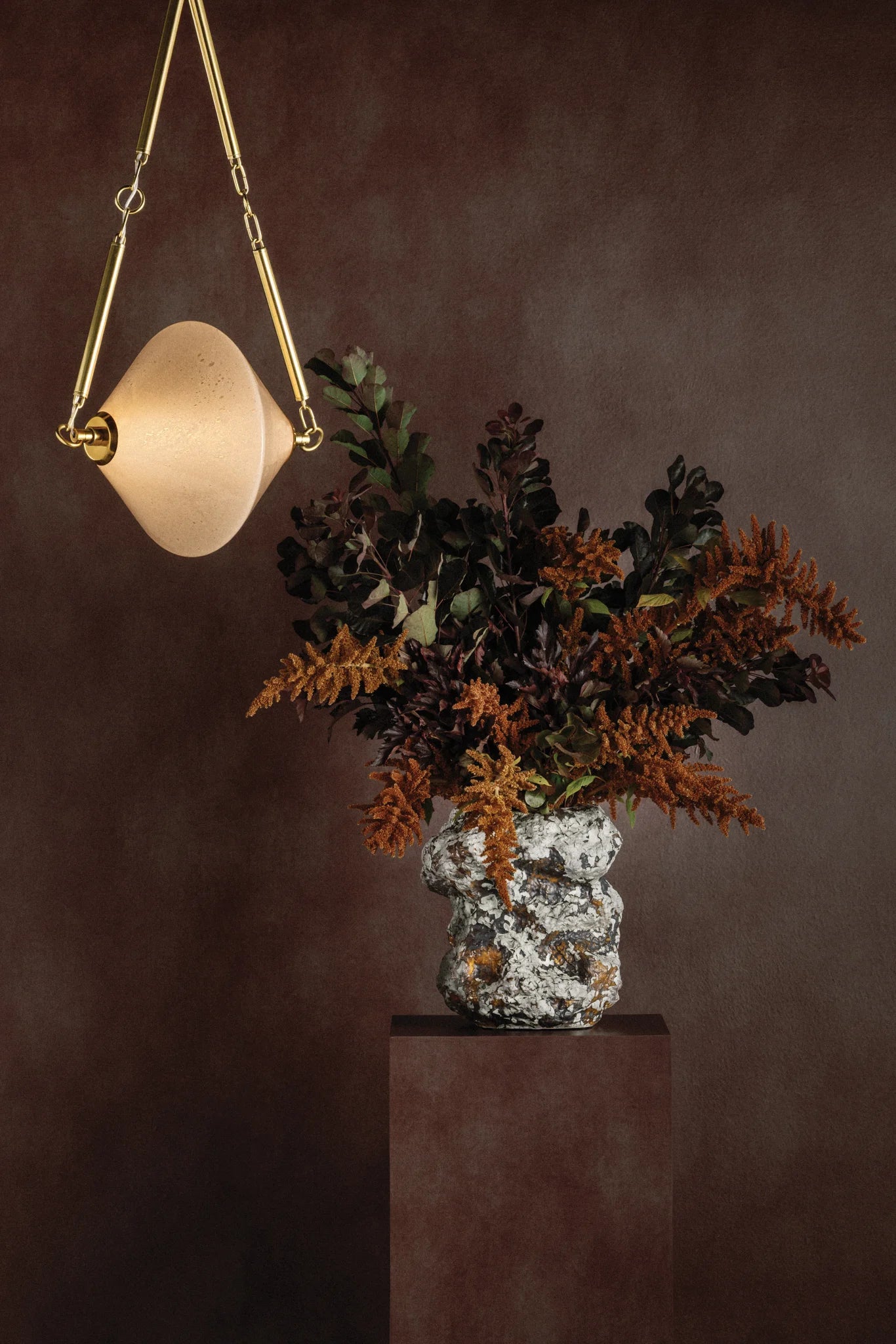 Solara Pendant Brass Small