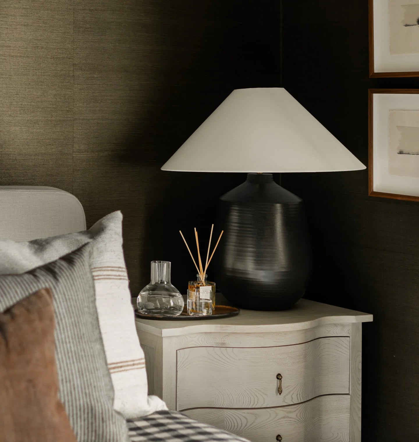 Lillis Large Lamp Black