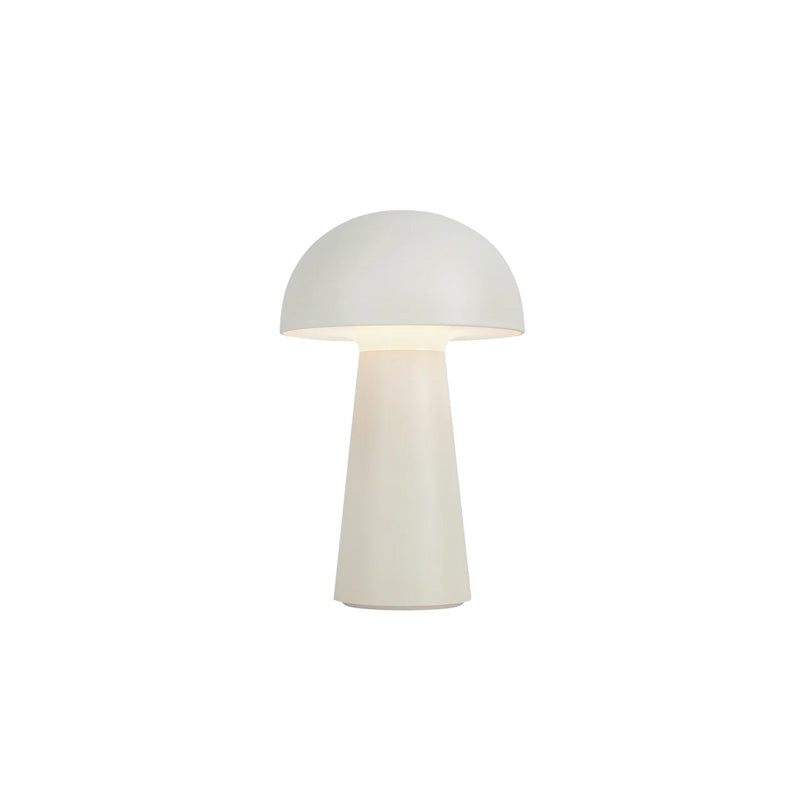 Asher 8 Table Lamp Cream