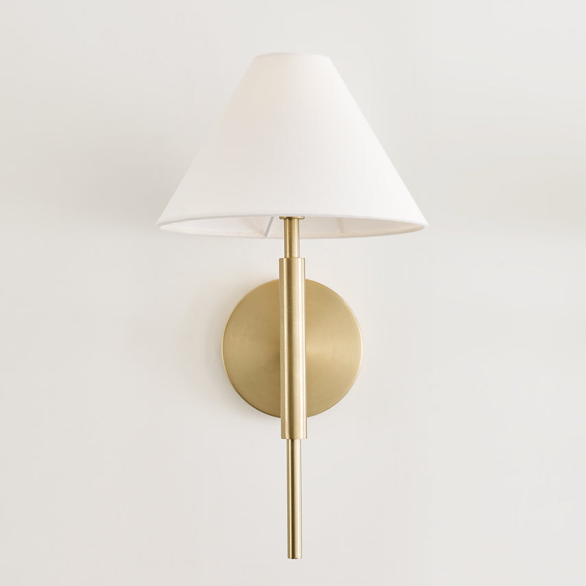 Porteau Medium Sconce Brass