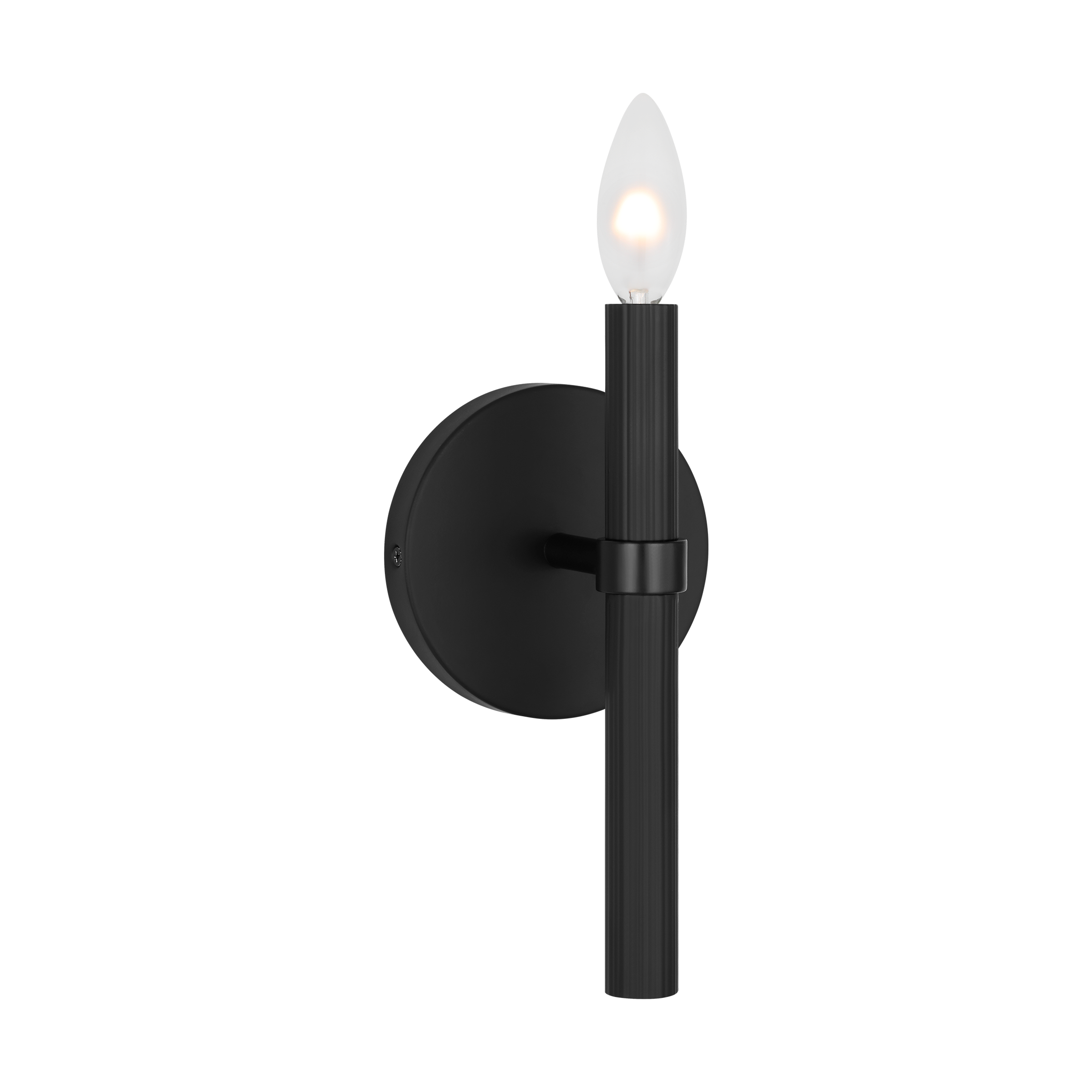 Manor Medium Sconce Black