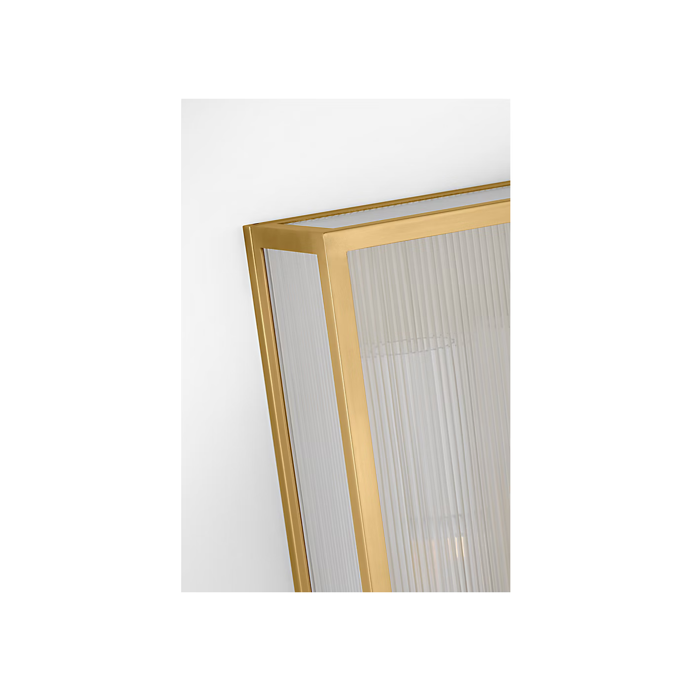 York Double Box Outdoor Sconce Brass