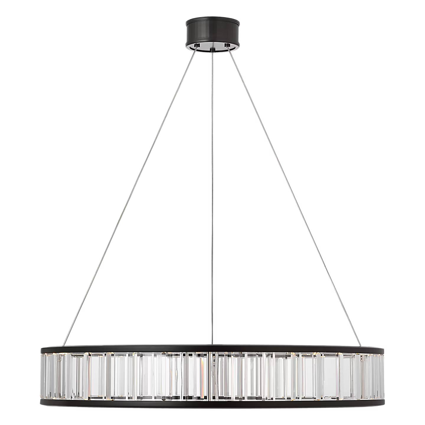 Iterna Chandelier Iron/Crystal