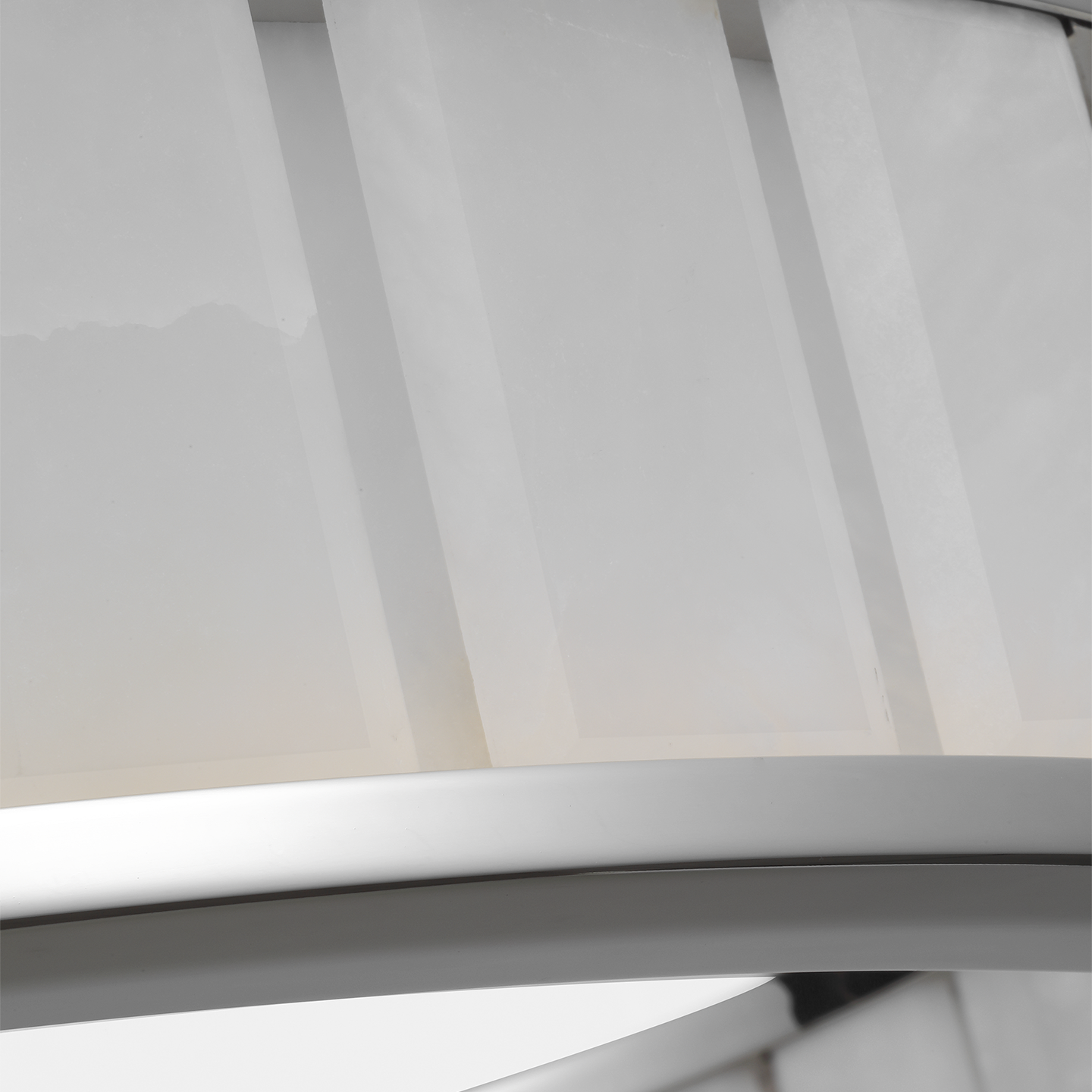 Iterna Chandelier Nickel/Alabaster