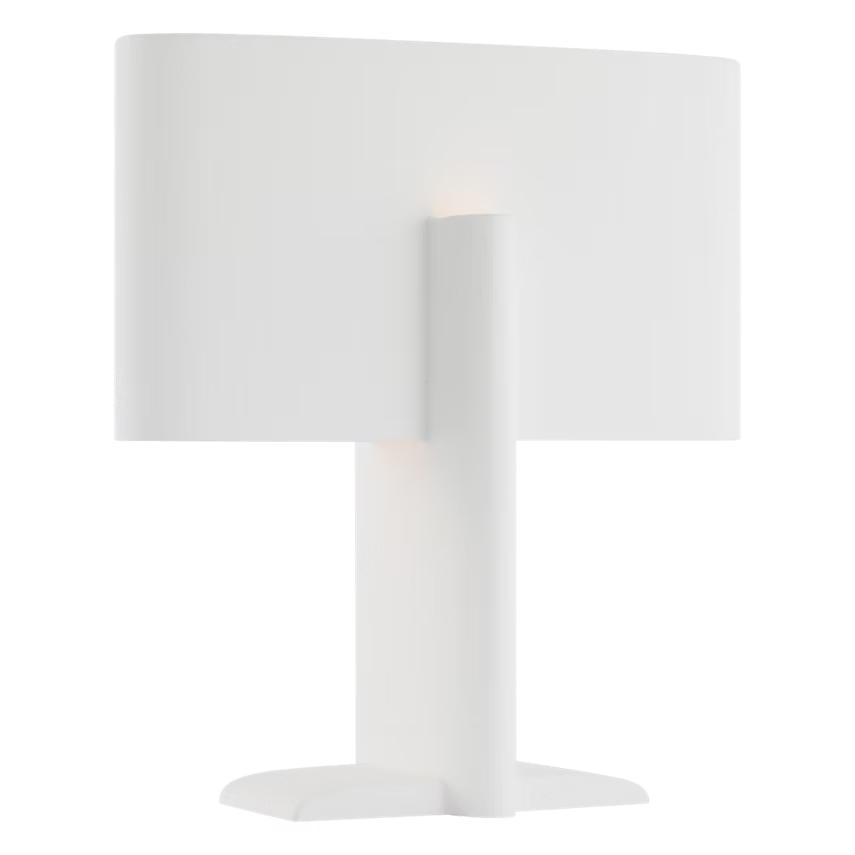 Lotura Intersecting White Lamp