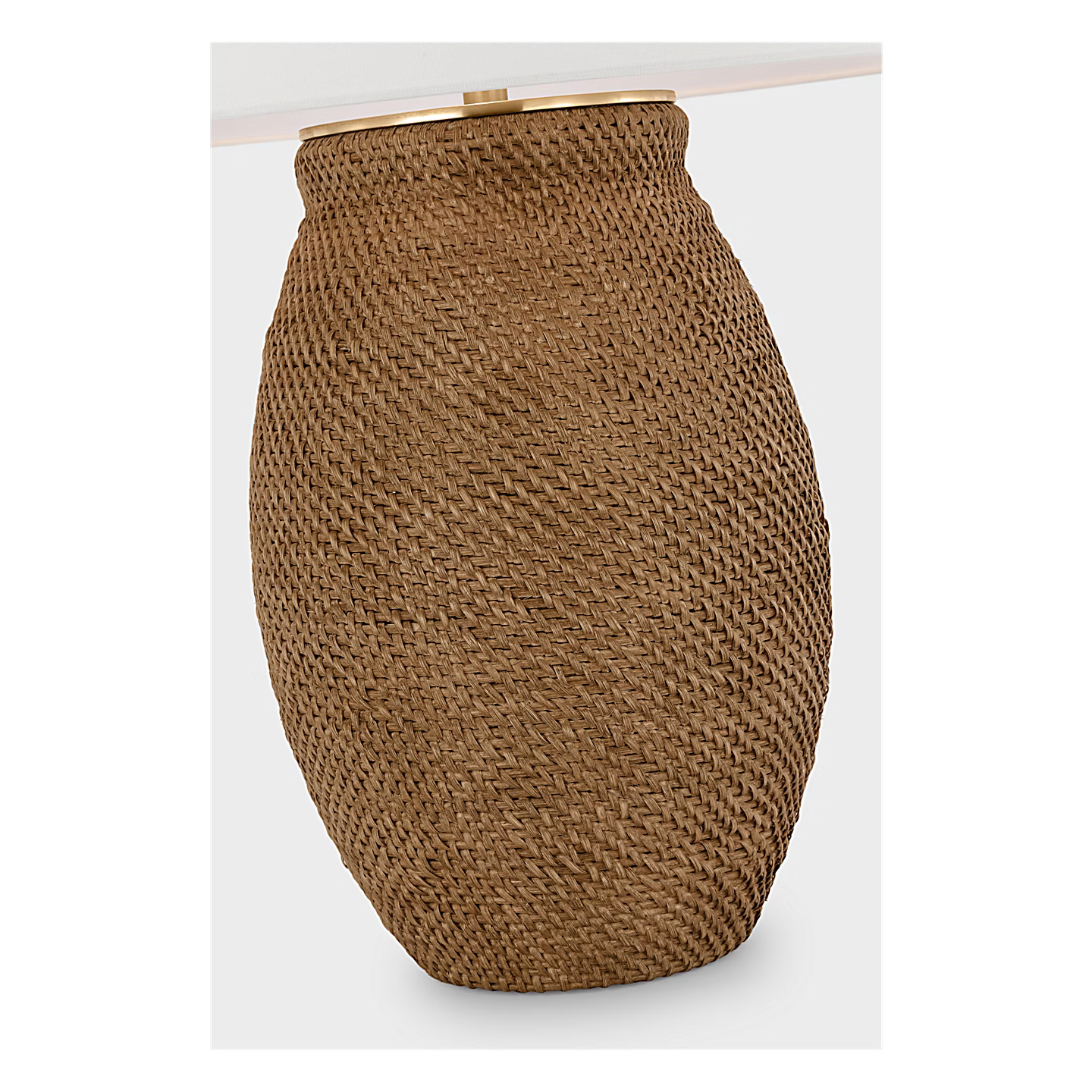Avedon Large Lamp Brown