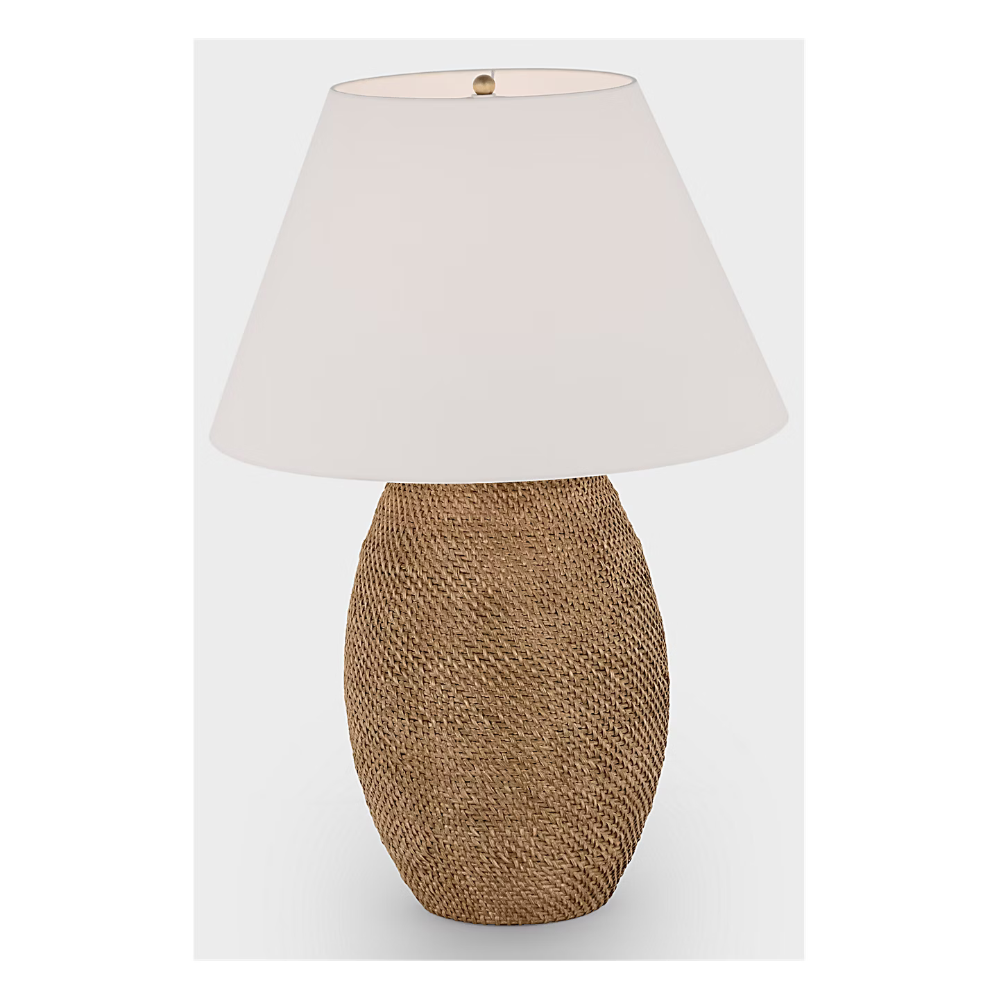 Avedon Large Lamp Brown