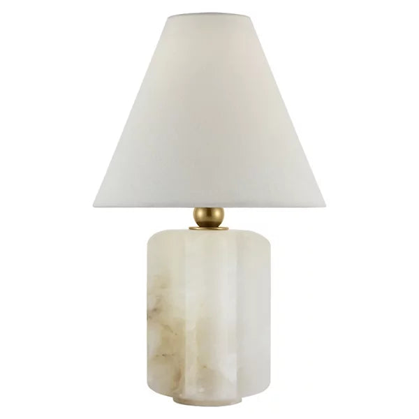 Iota Small Lamp Alabaster