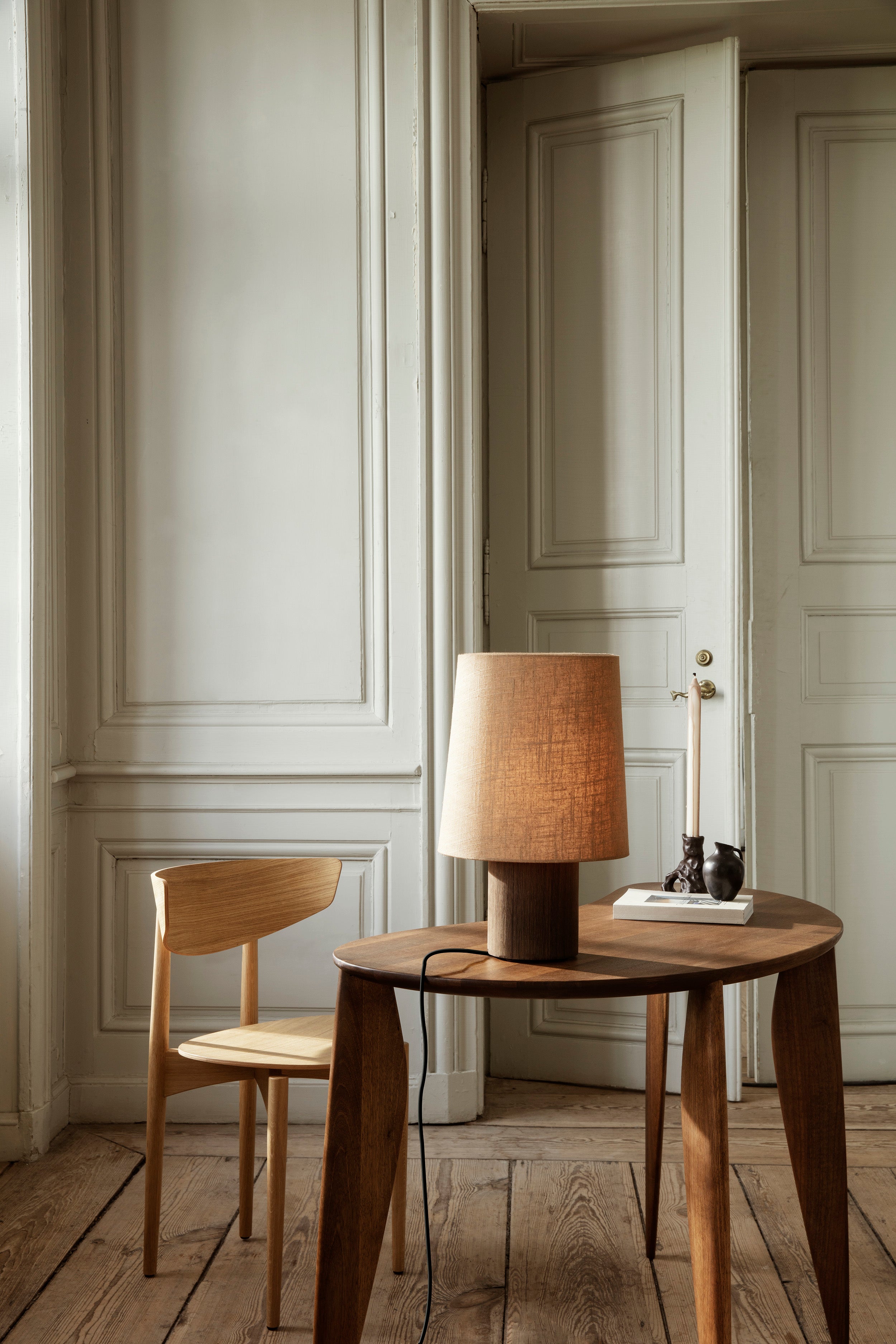 Herman Dining Chair Wood White Beech