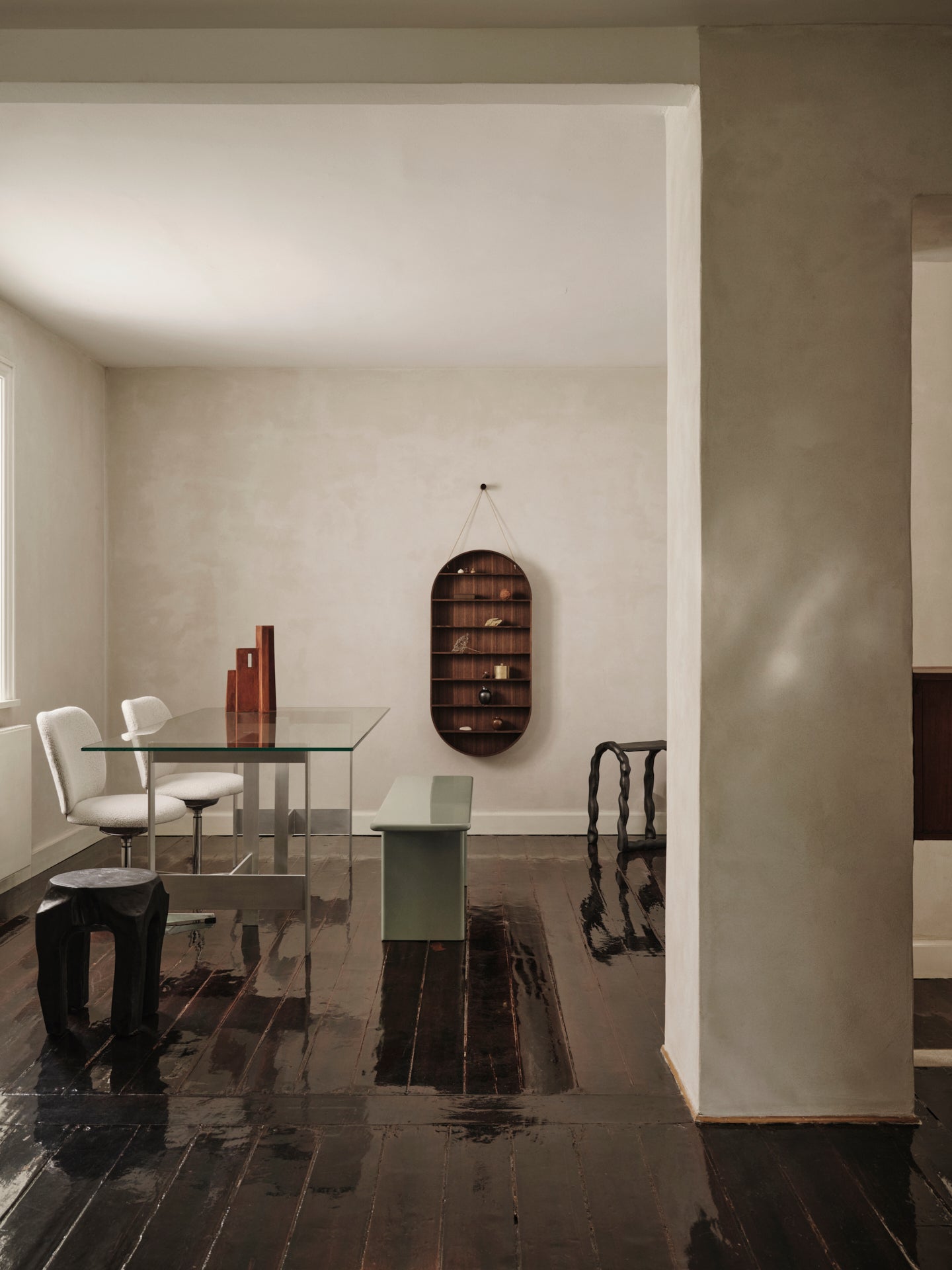 Rico Chair Swivel Sand/Chocolate