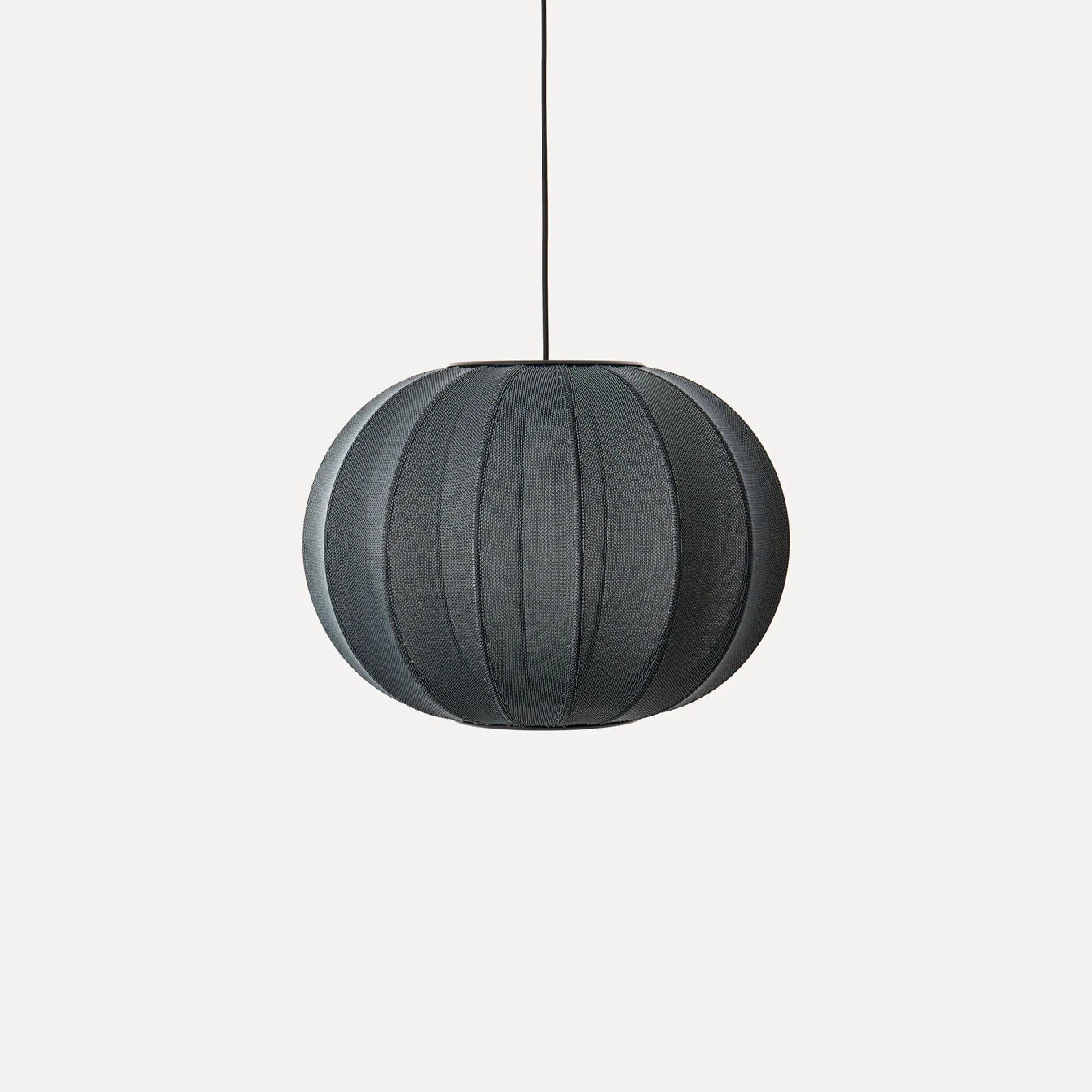 Knit Wit 45 Round Pendant Black