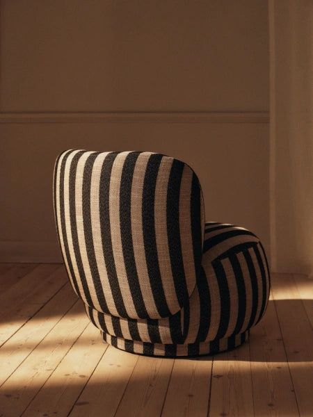 Rico Piccolo Lounge Chair Swivel Sand/Black