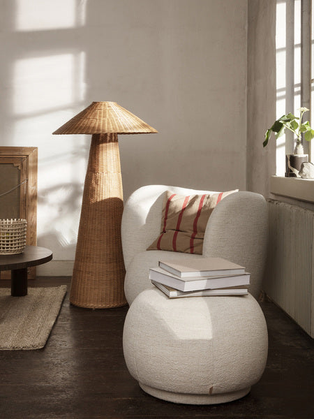 Rico Lounge Chair Swivel Off-White