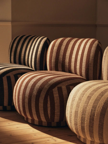 Rico Piccolo Lounge Chair Swivel Sand/Chocolate